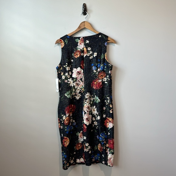 NWT Donna Ricco Floral Print Sheath Dress 12 - Picture 6 of 6